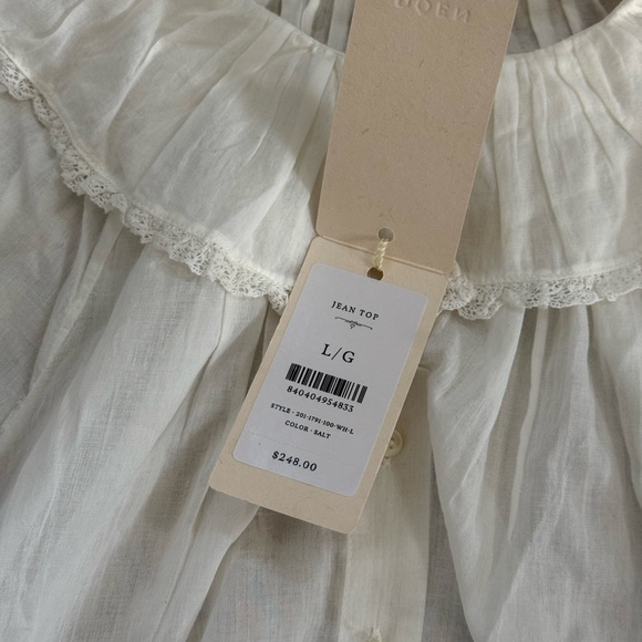 DÔEN Jean Top - Salt - Picture 6 of 7